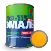 Эмаль (Триоль) ПФ-115 ГОСТ 6465-76 оранжевая 0,8кг