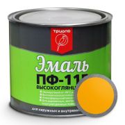 Эмаль (Триоль) ПФ-115 ГОСТ 6465-76 оранжевая 1,8 кг