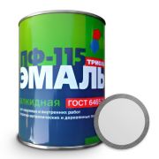 Эмаль (Триоль) ПФ-115 ГОСТ 6465-76 светло-серая 0,8кг