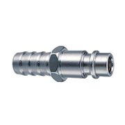 Разъемное соединение Fubag рапид (штуцер)-елочка 6мм с обжимным кольцом 6х11мм, блистер 1 шт