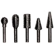 Набор бор-фрез для дрели Fit, по дереву, металлические (5пр)