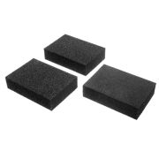 Набор губок для шлифования оксид алюминия, Р60/80, Р60/100, Р80/120, 100х70х25мм, 3шт, (уп.)