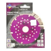 Диск алмазный сегмент - турбо 125*22 TRIO-DIAMOND Tractor TR702
