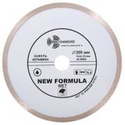 Диск алмазный сплошной 230*25,4 TRIO-DIAMOND New Formula Wet W406