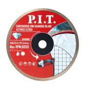 Диск алмазный сплошной 230*25,4/22 PIT