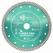 Диск алмазный турбо 180*22,23 TRIO-DIAMOND Turbo PRO Железобетон TP174