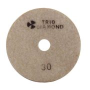 Диск алмазный гибкий шлифовальный 100 № 30 TRIO-DIAMOND (с подачей воды)