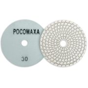 Диск алмазный гибкий шлифовальный 100 № 30 РОСОМАХА (с подачей воды)