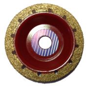 Диск для УШМ обдирочно-шлифовальный АльфаДиск «ПЛОСКИЙ Зерно №4» 125*22мм