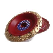 Диск для УШМ обдирочно-шлифовальный АльфаДиск «СКРУГЛЕННЫЙ Зерно №1» 125*22мм