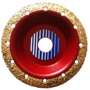 Диск для УШМ обдирочно-шлифовальный АльфаДиск «СКРУГЛЕННЫЙ Зерно №3» 125*22мм