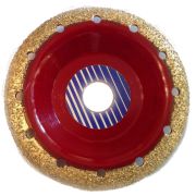 Диск для УШМ обдирочно-шлифовальный АльфаДиск «СКРУГЛЕННЫЙ Зерно №4» 125*22мм