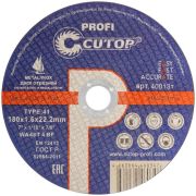 Диск отрезной по металлу 180*1,6*22 Cutop profi