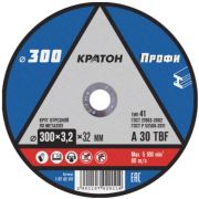 Диск отрезной по металлу 300*3,2*32 Кратон A30 TBF