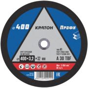Диск отрезной по металлу 400*3,2*32 Кратон A30 TBF