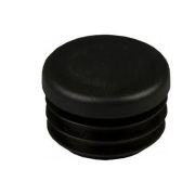 Заглушка для труб круглая d 89, черная