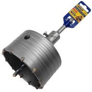 Коронка по бетону SDS+ 100мм Левша