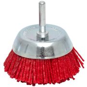 Крацовка для дрели 50мм чашеобразная нейлоновая, Cutop Profi