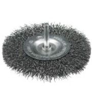 Крацовка для дрели 75мм дисковая гофрированная №154 ПрофОснастка Мастер