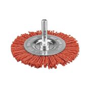 Крацовка для дрели 75мм дисковая нейлоновая, PIT