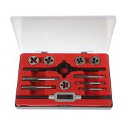 Набор метчиков и плашек BlackHorn 12 предметов (М6-М12)