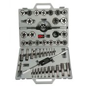 Набор метчиков и плашек BlackHorn 45 предметов 00736 (М6-М24)