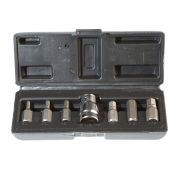 Набор бит АвтоDело Hex - 30мм (40647), 7пр, пласт.кейс