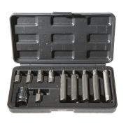 Набор бит АвтоDело SPLINE - 30/75мм (40641), 11пр, пласт.кейс