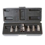 Набор бит АвтоDело SPLINE - 30мм (40646), 6пр, пласт.кейс