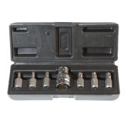 Набор бит АвтоDело Torx - 30мм (40642), 7пр, пласт.кейс