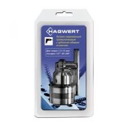 Патрон для дрели с ключом, 1.5-13.0мм, 1/2«-20UNF, в блистере, Hagwert »Key Job