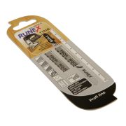 Полотно для лобзика Runex Т101В 100*75 (дер/пласт) чистый распил (2шт/уп)