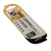 Полотно для лобзика Runex Т101ВR 100*75 (дер/пласт) обратный зуб, чистый распил (2шт/уп)