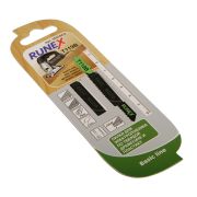 Полотно для лобзика Runex Т119В 75*50 (дер/пласт) прямой распил (2шт/уп)