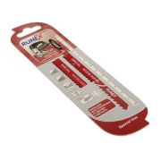 Полотно для лобзика Runex Т345XF 132*107 (дер/мет) биметалл, прямой распил (2шт/уп)