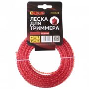 Леска для триммера 3.0мм*15м, крученная ЛЕВША