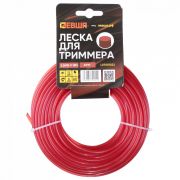 Леска для триммера 3.5мм*15м, круглая ЛЕВША