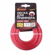 Леска для триммера 4.0мм*15м, звезда ЛЕВША