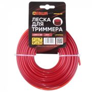 Леска для триммера 4.0мм*15м, круглая ЛЕВША