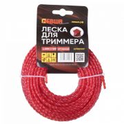 Леска для триммера 4.0мм*15м, крученная ЛЕВША