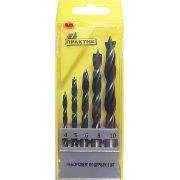 Набор сверл по дереву Практик 4-10мм, 5шт