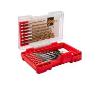 Набор сверл по металлу и дереву PIT 14шт (хвостовик HEX 1/4