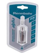 Коронка по керамике, керамограниту с центр.сверлом 25мм Rennbohr