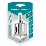 Коронка по керамике, керамограниту с центр.сверлом 42мм Rennbohr