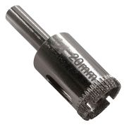 Сверло по керамограниту/кафелю алмазное трубчатое 20 мм. Левша