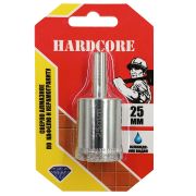 Сверло по керамограниту/кафелю алмазное трубчатое Hardcore 25мм