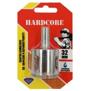 Сверло по керамограниту/кафелю алмазное трубчатое Hardcore 32мм