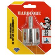 Сверло по керамограниту/кафелю алмазное трубчатое Hardcore 35мм