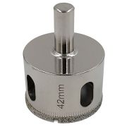 Сверло по керамограниту/кафелю алмазное трубчатое Hardcore 42мм