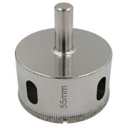 Сверло по керамограниту/кафелю алмазное трубчатое Hardcore 55мм